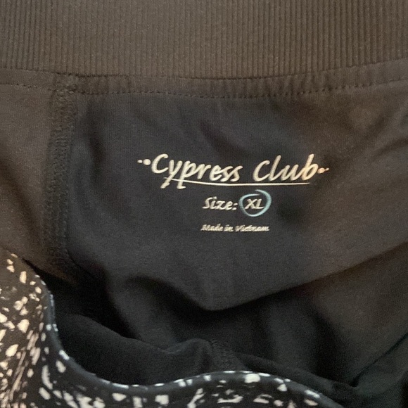 Cypress Club Black And White Skort - Picture 2 of 2